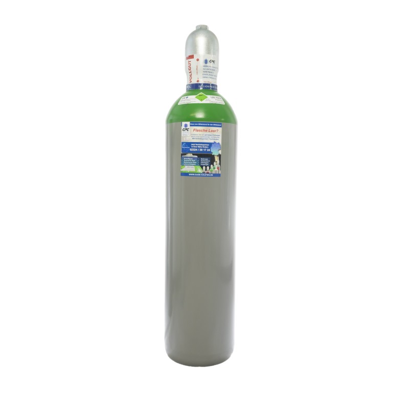 Argon 5.0 20 Liter Flasche Reinargon 5.0 (99,999 %) Globalimport