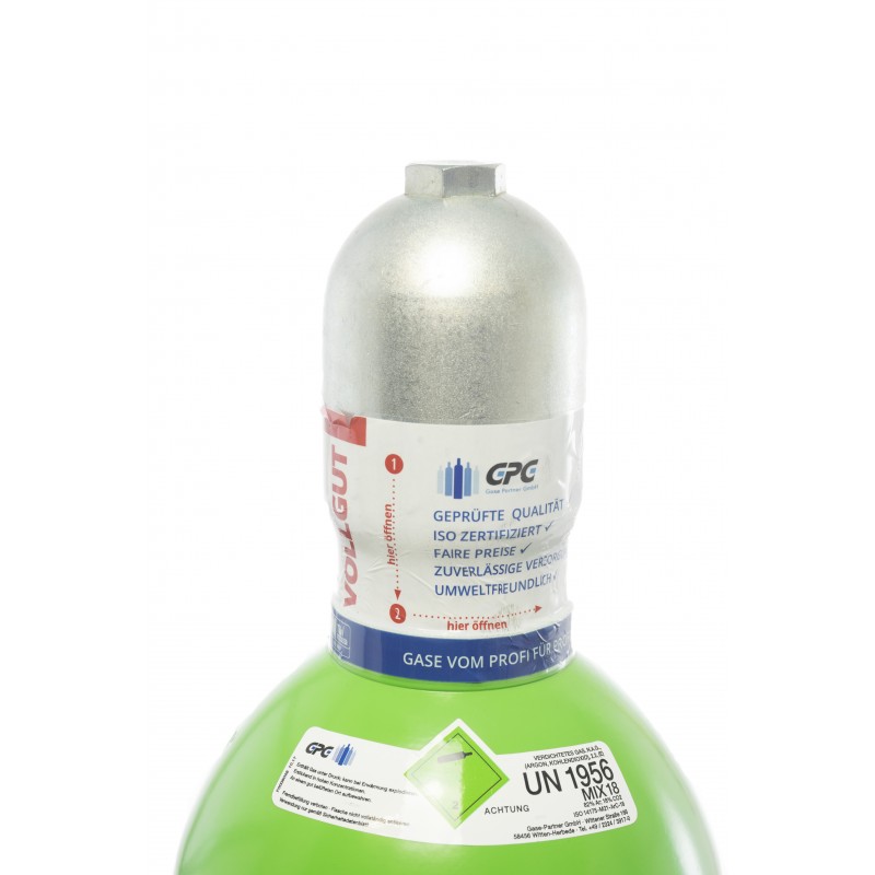 Schutzgas K15 20 Liter Flasche Mischgas MAG 15%Co2 85%Argon Made in EU  günstig kaufen