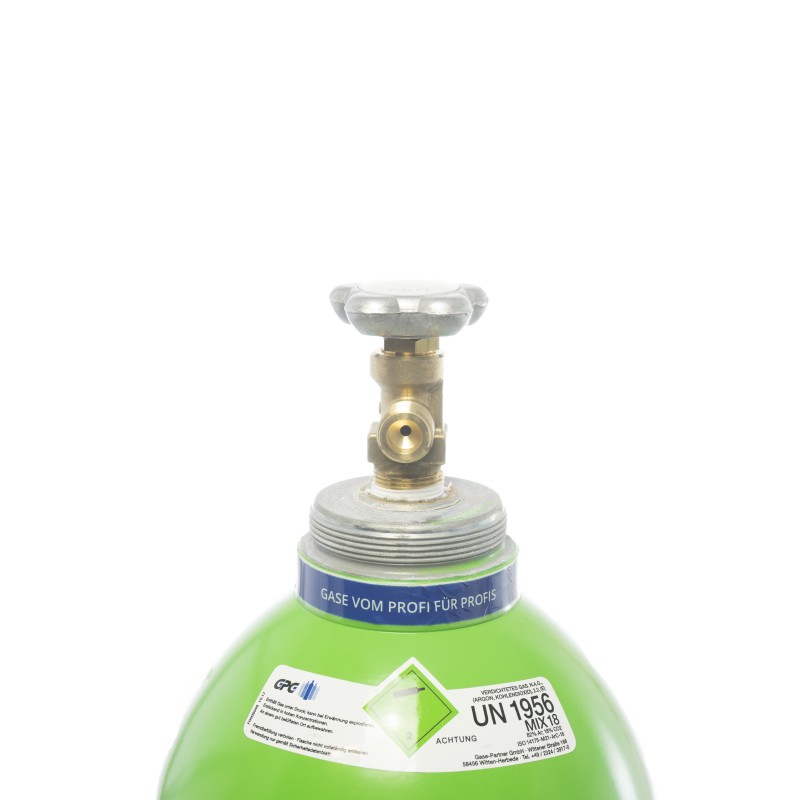 Mischgas Einwegflasche 2,0 Liter, 20 % Co² + 80 % Argon WELDINGER, 34,99