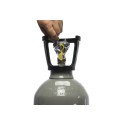 Co2-Kohlensäure Flasche 10 kg, Thekenversion/kurze Bauform mit Steigrohr