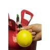 Ballongas/Helium Komplett Set mit 50 Ballons - Einwegset