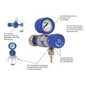 Druckminderer (O2 Med.) MediSelect 25 , langer Anschluss