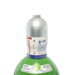 Argon 4.6 20 Liter Flasche Schweißargon WIG,MIG + Argon/CO2 Schutzgas Druckminderer "GCE BaseControl" Eingang: 200bar Ausgang: 0