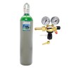 Argon 4.8 20 Liter Flasche Schweißargon WIG,MIG + Argon/CO2 Schutzgas Druckminderer "GCE BaseControl" Eingang: 200bar Ausgang: 0