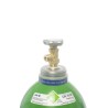 Argon 4.8 20 Liter Flasche Schweißargon WIG,MIG + Argon/CO2 Schutzgas Druckminderer "GCE BaseControl" Eingang: 200bar Ausgang: 0