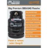 Propangasflasche 8 kg Grillgas Premium BBQ Gasflasche "Das Original" ***LEERFLASCHE***