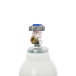 Medizinischer Sauerstoff 10 Liter Leichtstahlflasche mit Druckminderer