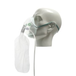 Intersurgical EcoLite™ Sauerstoff-Maske, Erwachsene, hohe Konzentration, mit Beutel