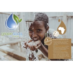 greensoda | Standard-Zylinder für Getränkesprudler, 425 g biogene Kohlensäure für bis zu 60 Liter Sprudelwasser | 6er-Pack
