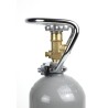 2 kg CO2 Flasche Kohlensäure E290 Mehrwegflasche für Getränkesysteme, Aquaristik, Zapfanlagen