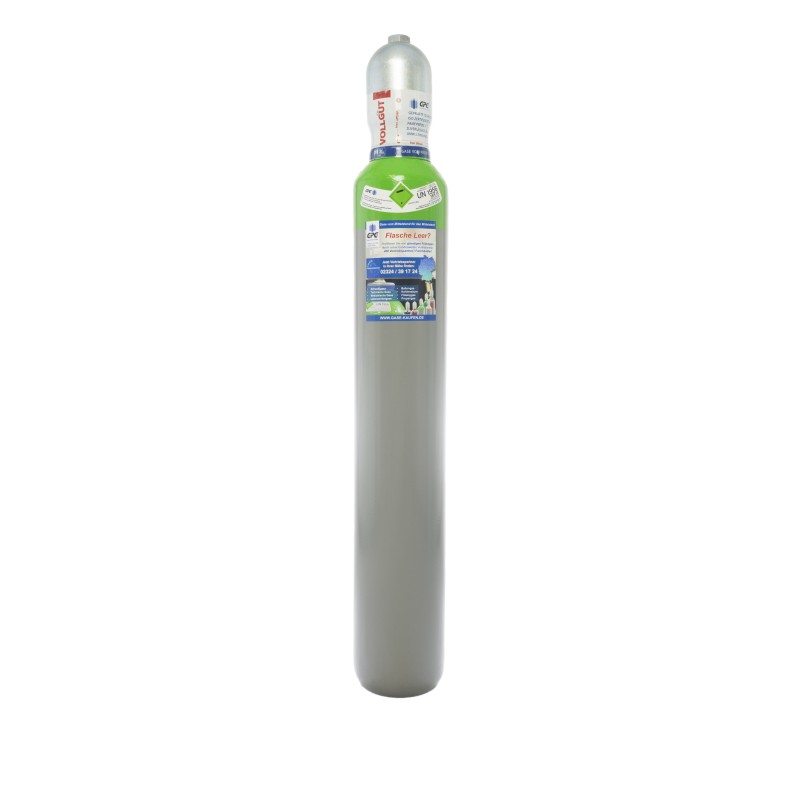 Schutzgas 18 300 bar 10 Liter Flasche MAG 18%Co2 82%Argon Made in EU