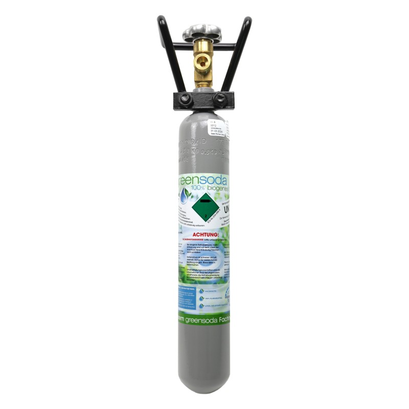 0,5 kg CO2 Flasche Aquaristik Kohlensäure E290