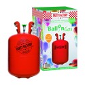 Ballongas/Helium Komplett Set mit 20 Ballons - Einwegset