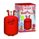 Ballongas/Helium Komplett Set mit 50 Ballons - Einwegset