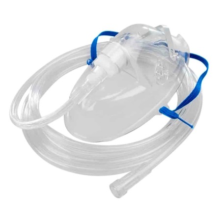 Sauerstoffmaske, mit 2 m Sicherheitsschlauch für Medizinischen Sauerstoff