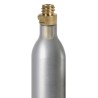 Ventil für Soda Co2 Zylinder, Ersatzventil für 425 g/60 L Sodaflasche (SodaStream) – Universalventil ohne Befüllschutz - Import