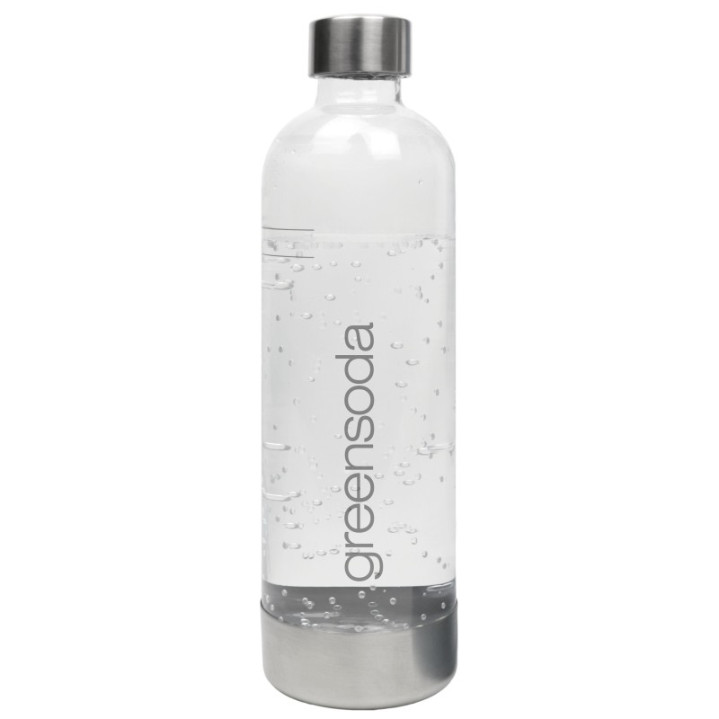 PET-Flasche (1,0 Liter) für greensoda Trinkwassersprudler