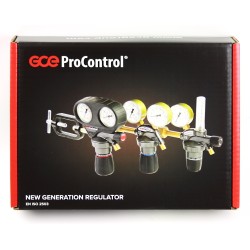 Argon/CO2-Druckminderer "GCE ProControl" (0-20 bar), 200 bar, nach DIN EN ISO 2503