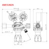 Argon/CO2 Druckminderer GCE BaseControl 0-24 l/m (200 bar)