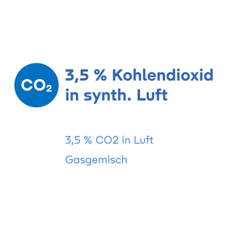 3,5 % CO2 in synth. Luft