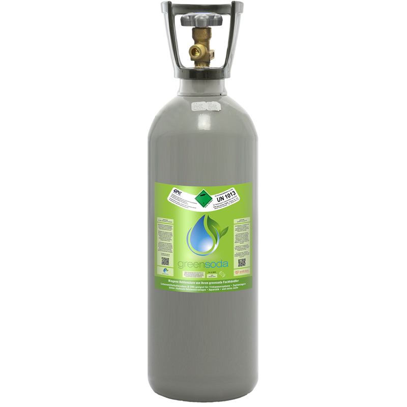 6 kg CO2 Flasche greensoda Kohlensäure