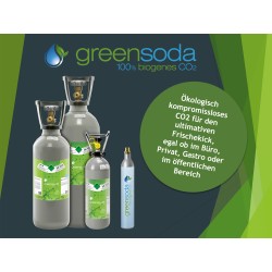 10 kg CO2 Flasche greensoda Kohlensäure