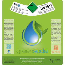 10 kg CO2 Flasche greensoda Kohlensäure