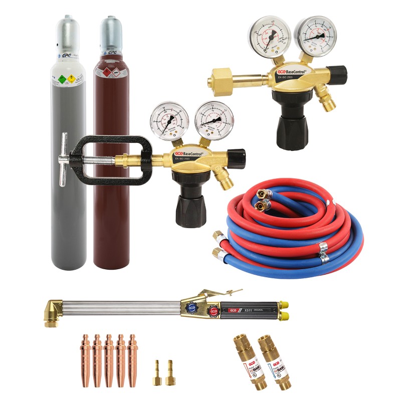 Acetylen Brennschneid-Set (10 Liter) Acetylen Brennschneid-Set (10 Liter)