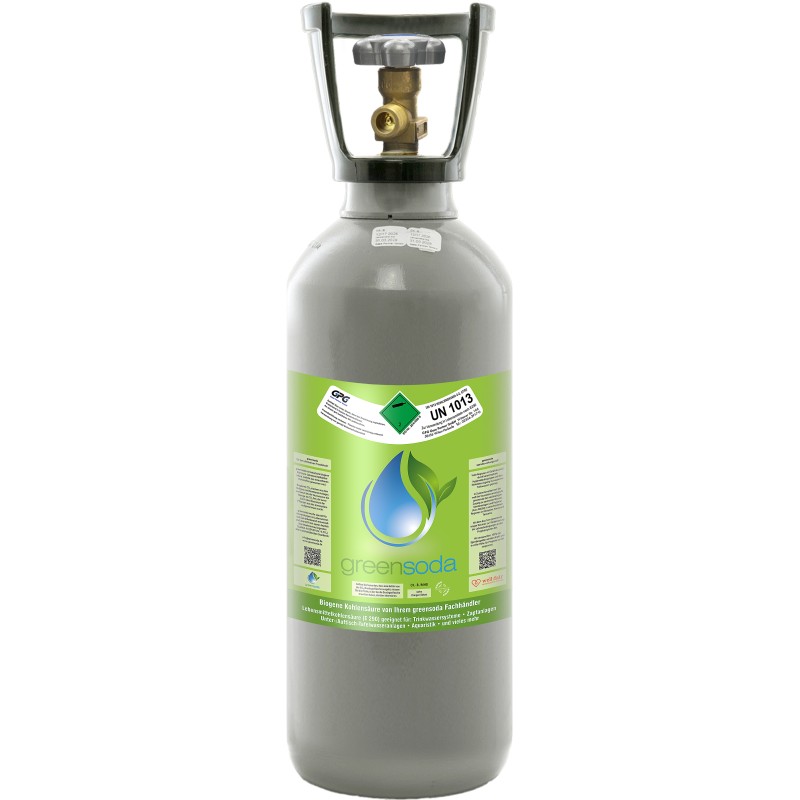 6 kg CO2 Flasche greensoda Kohlensäure