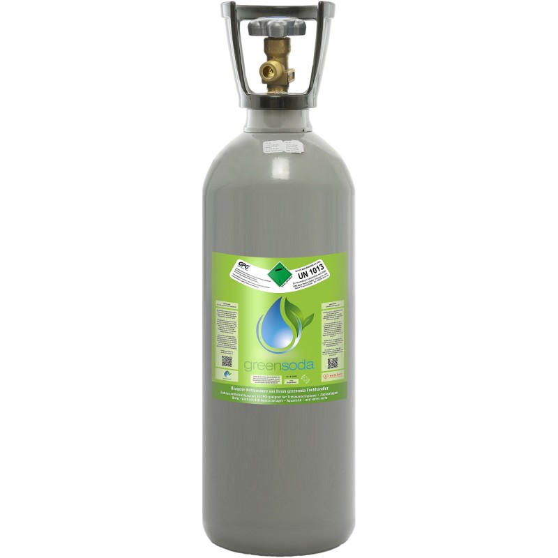 10 kg CO2 Flasche greensoda Kohlensäure