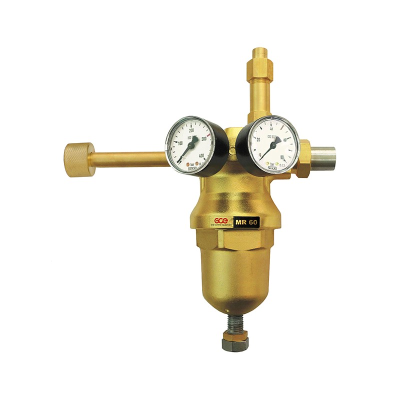 Batterie-/Bündeldruckminderer MR60 Stickstoff, 300 bar, 0-50 bar