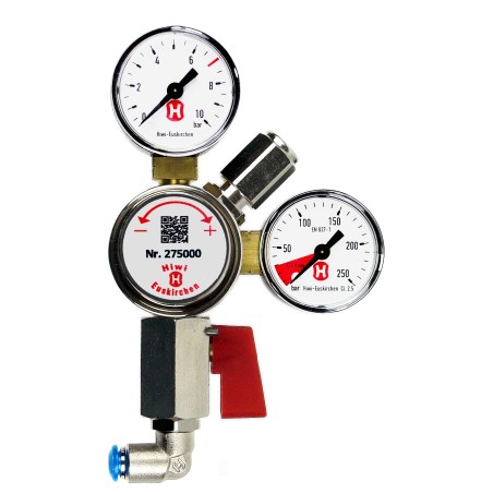 Druckregler für die Umrüstung BRITA YOURCE auf CO2-Mehrwegflasche