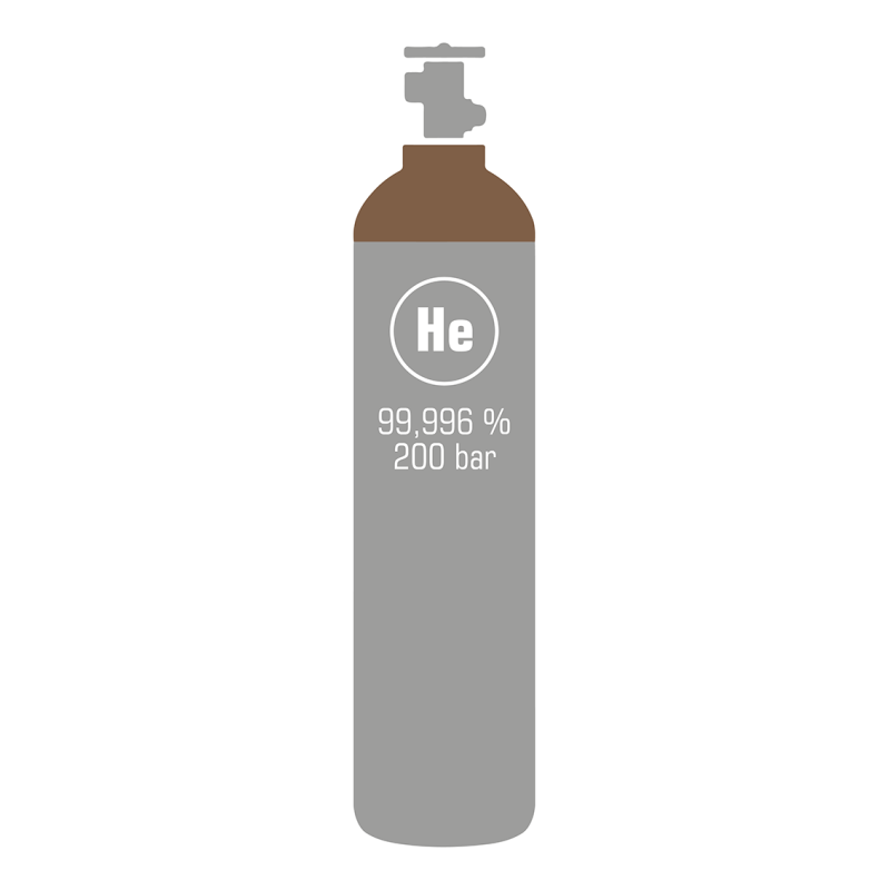 Helium 4.6 (Reinheit: ≥ 99,996 %) 50 L Füllung
