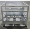 Gasflaschenpalette aus Stahl für 12 Gasflaschen 50 Liter