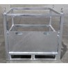 Gasflaschenpalette aus Stahl für 12 Gasflaschen 50 Liter