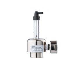 Regelventil mit Durchflussmengenmesser und Manometer