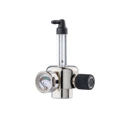 Regelventil mit Durchflussmengenmesser und Manometer