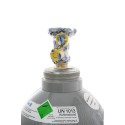 Co2-Kohlensäure Flasche 37,5 kg, mit Steigrohr zur Flüssigentnahme