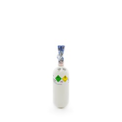 Medizinischer Sauerstoff 0,8 Liter Leichtstahlflasche, med. O2 nach AMG GOX, 200 bar, NEU & VOLL