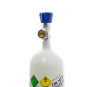 Gasflasche, Med. O2 - Sauerstoff Medizinisch nach AMG  2 Liter/ C 2
