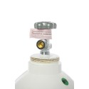 Gasflasche, Med. O2 - Sauerstoff Medizinisch nach AMG  50 Liter/ C 50