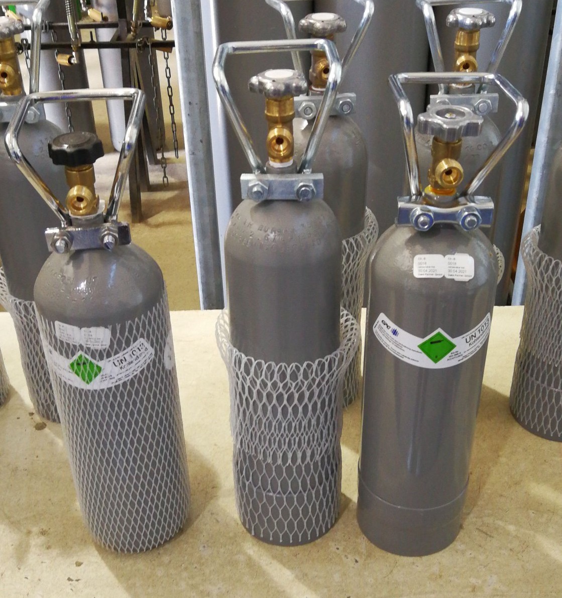 NSA Kohlendioxid CO2 Lebensmittel CO2 Kohlensäure 1,1 KG Füllung für NSA Flasche